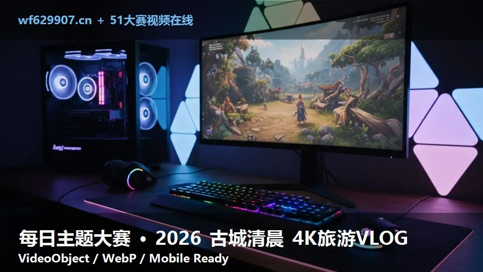 每日主题大赛 · 2026 古城清晨 4K旅游VLOG