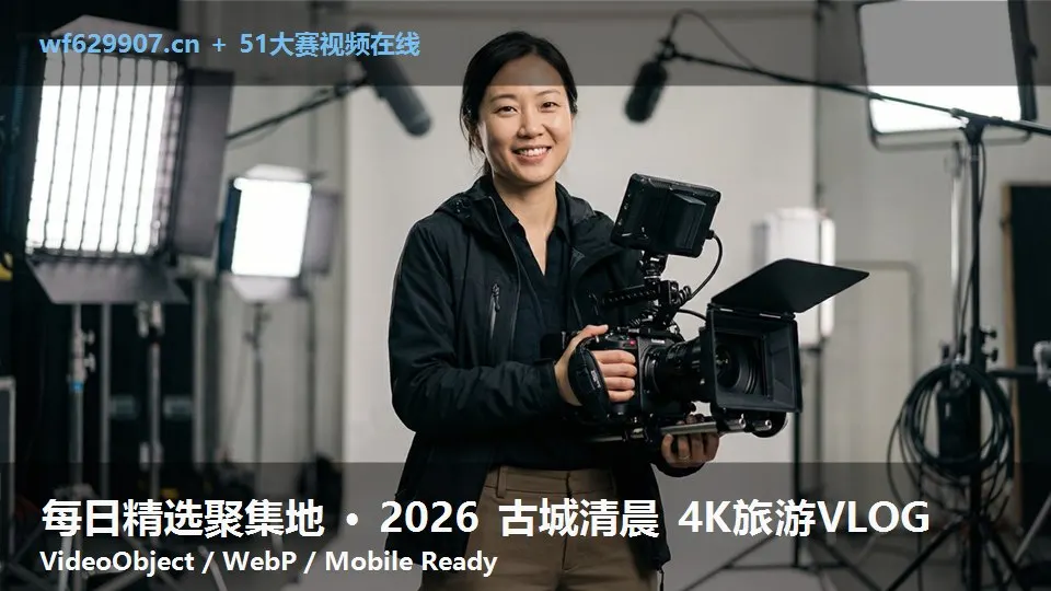 每日精选聚集地 · 2026 古城清晨 4K旅游VLOG