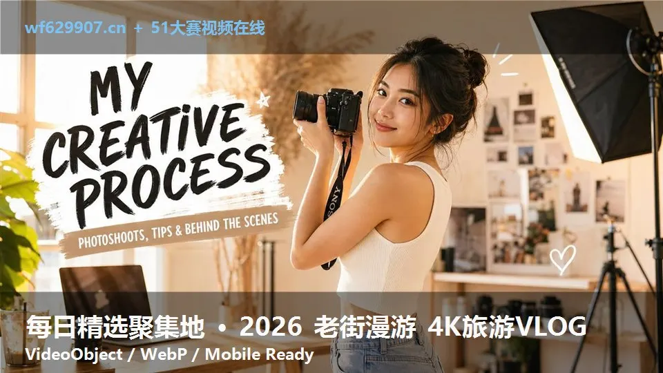 每日精选聚集地 · 2026 老街漫游 4K旅游VLOG
