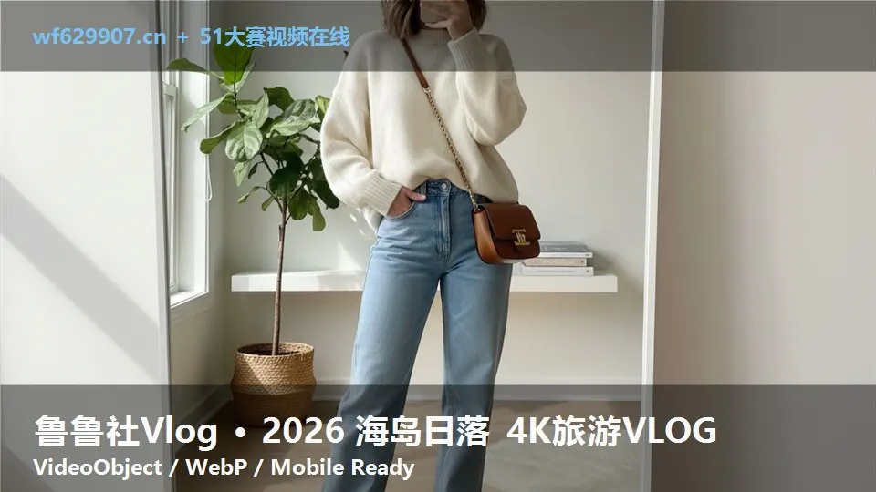 鲁鲁社Vlog · 2026 海岛日落 4K旅游VLOG