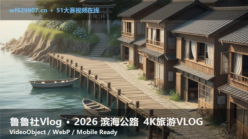 鲁鲁社Vlog · 2026 滨海公路 4K旅游VLOG