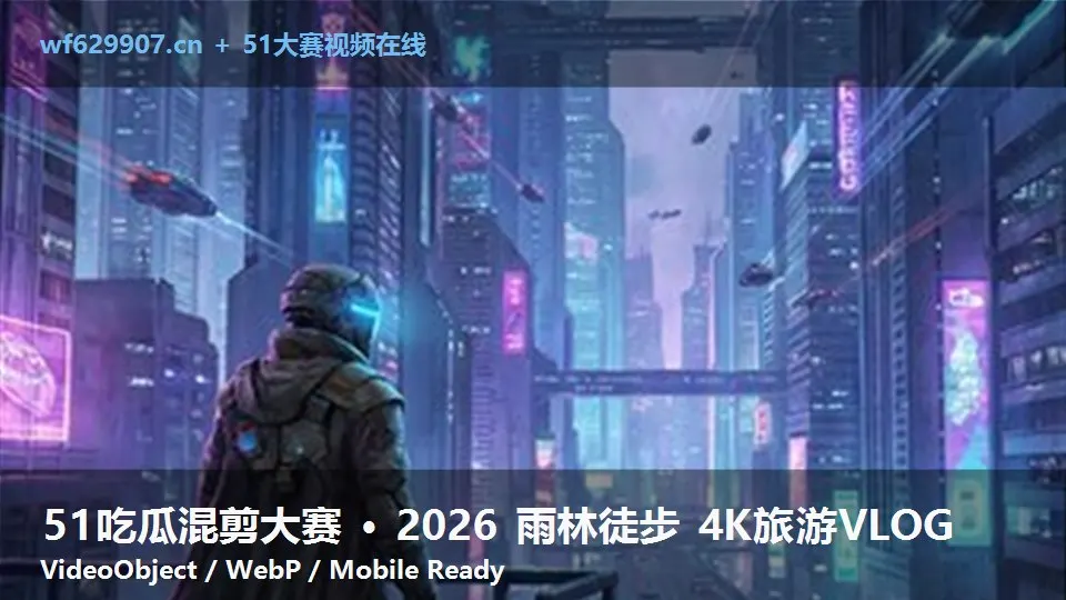 51吃瓜混剪大赛 · 2026 雨林徒步 4K旅游VLOG