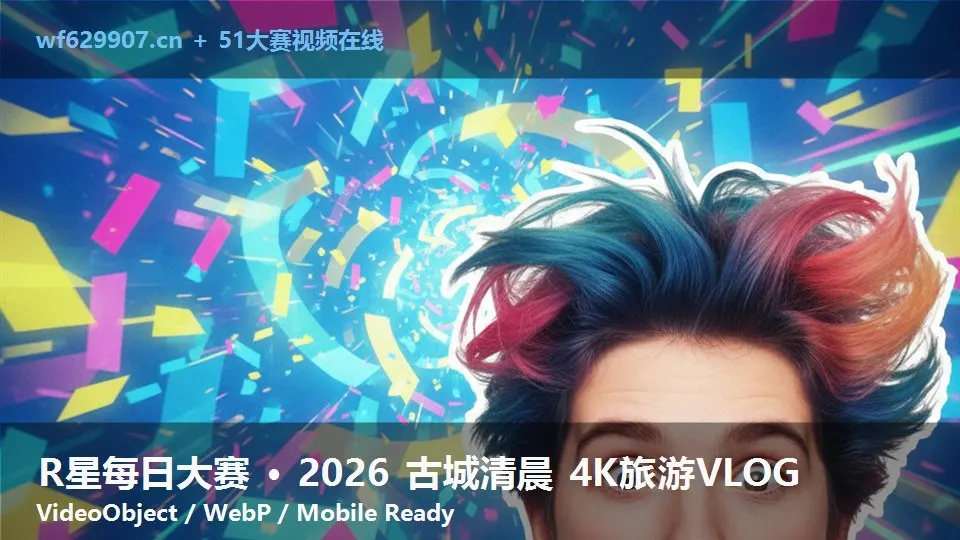 R星每日大赛 · 2026 古城清晨 4K旅游VLOG