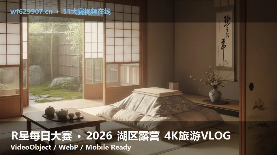 R星每日大赛 · 2026 湖区露营 4K旅游VLOG