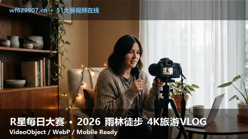 R星每日大赛 · 2026 雨林徒步 4K旅游VLOG