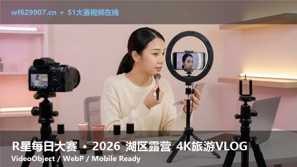 R星每日大赛 · 2026 湖区露营 4K旅游VLOG