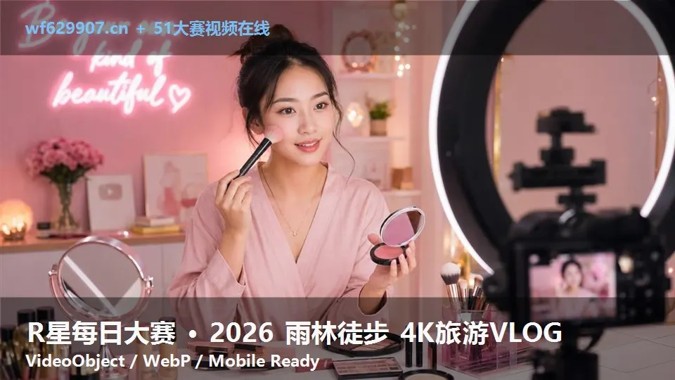 R星每日大赛 · 2026 雨林徒步 4K旅游VLOG